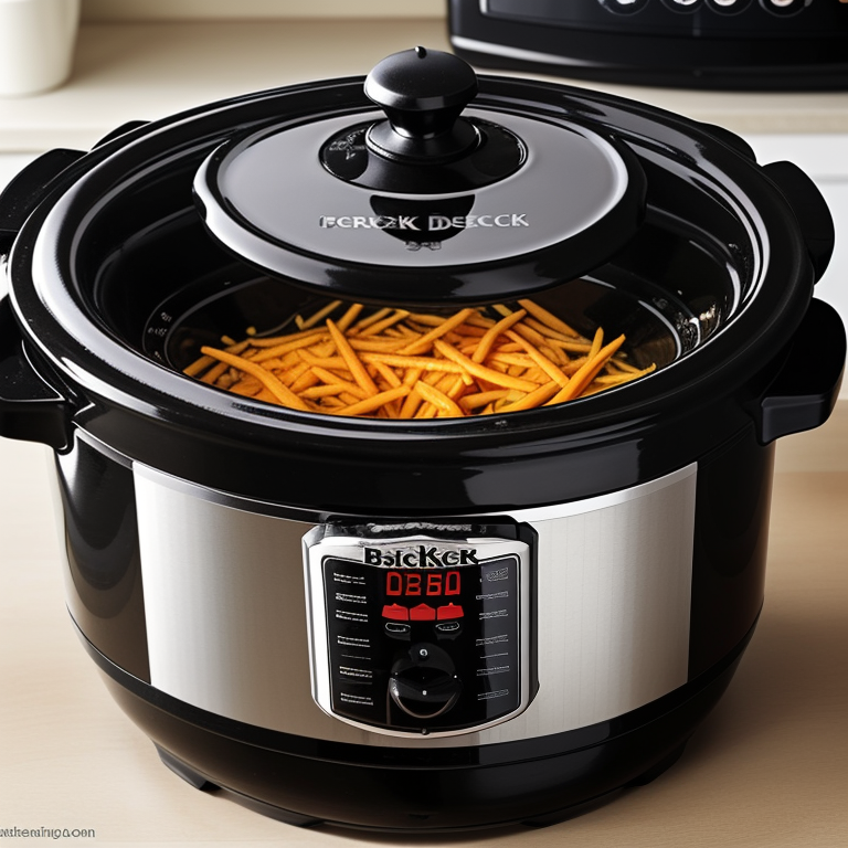 black and decker crock pot