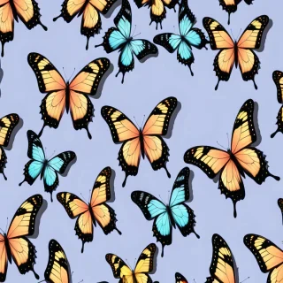 butterfly background aesthetic