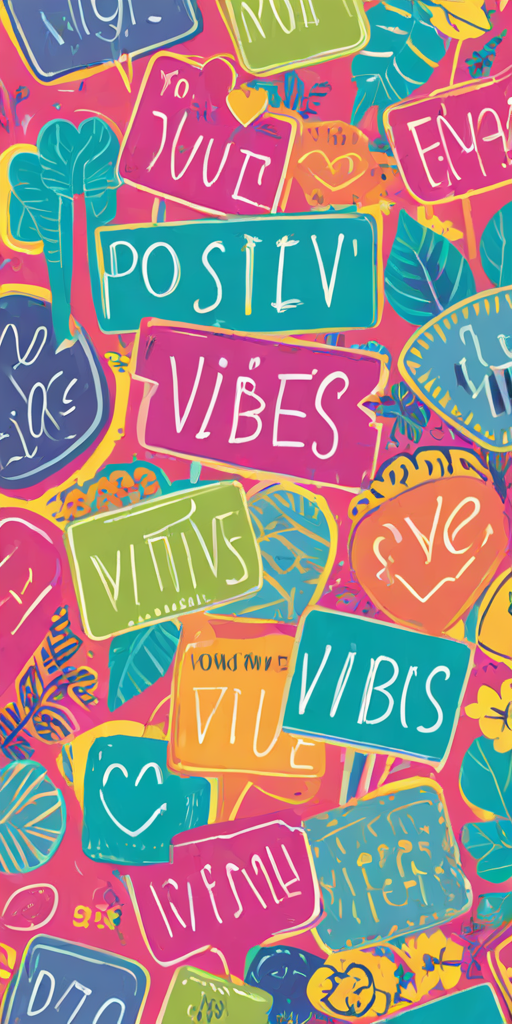 positive vibes wallpaper