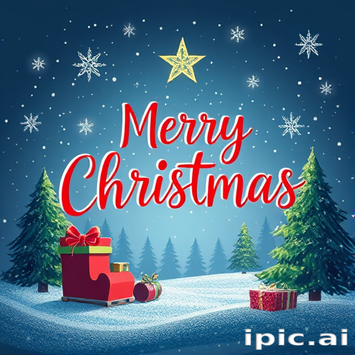 merry christmas png transparent