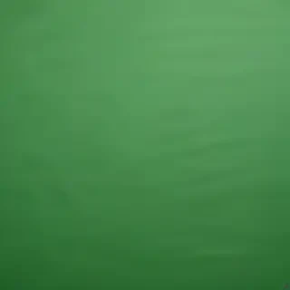green background