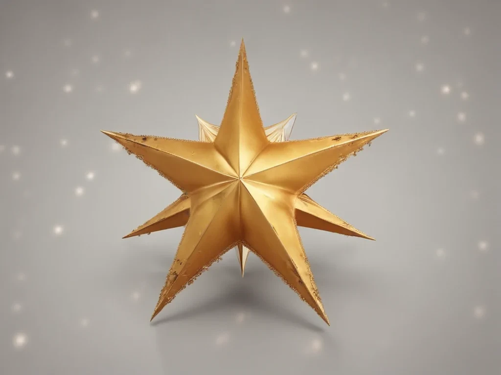 golden star png