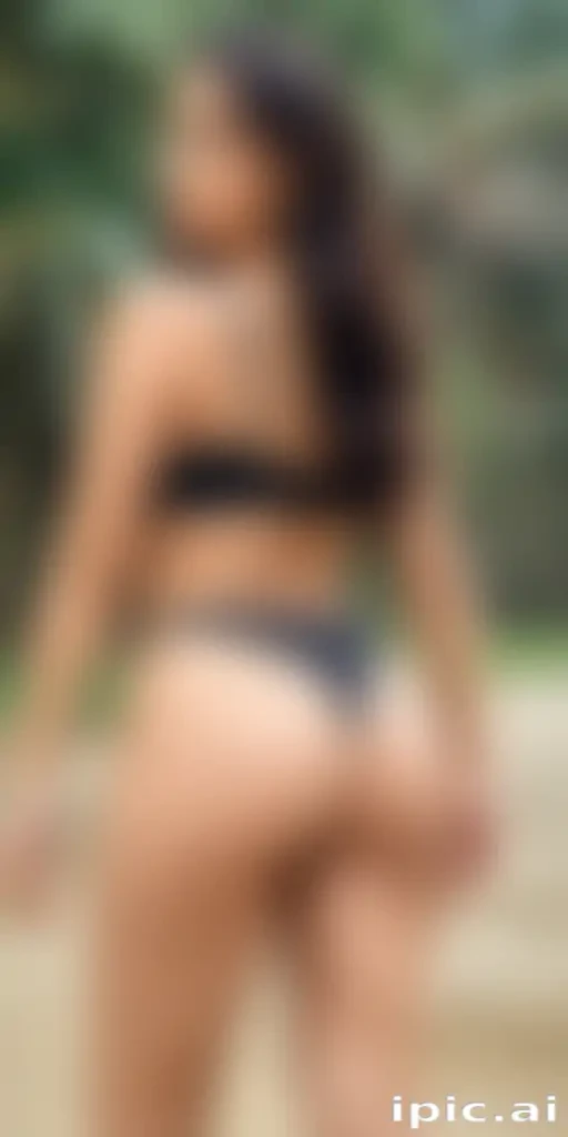 nora fatehi bikini butt