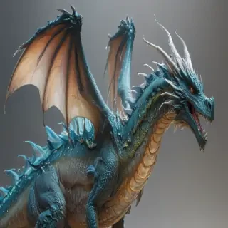 transparent dragon