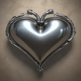 chrome heart png