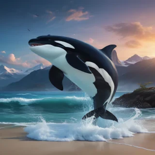 wallpaper orca