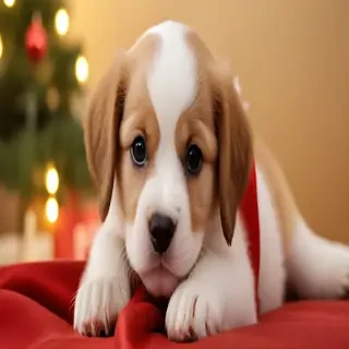 christmas puppy desktop backgrounds
