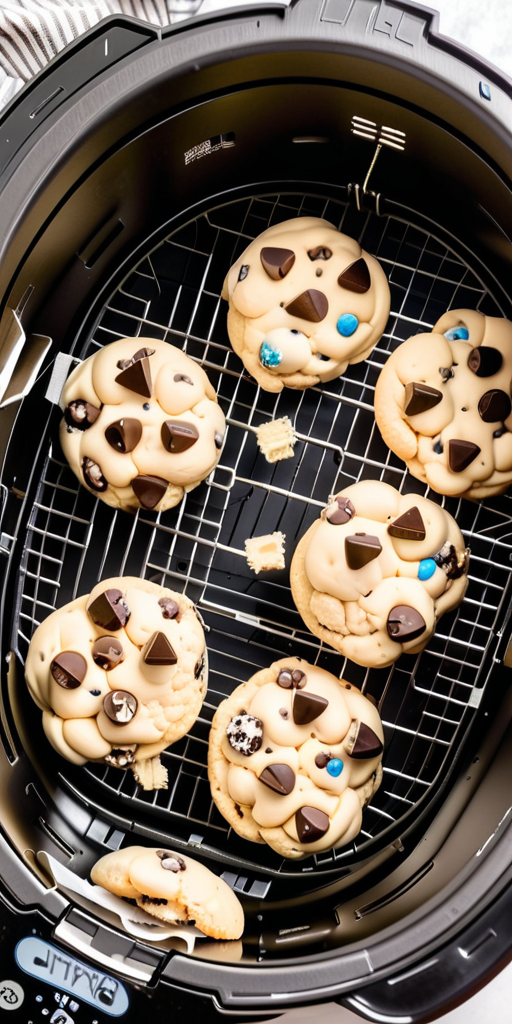 frozen cookie dough in air fryer