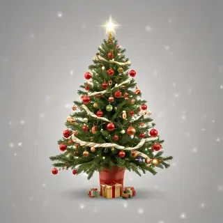 merry christmas no background