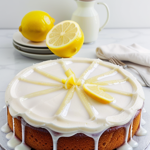 lemon simple syrup for cake