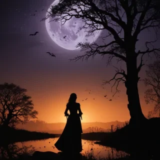 halloween silhouette