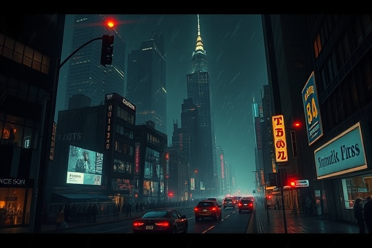 dark city aesthetic
