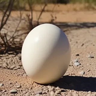 ostrich egg