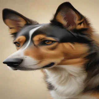dog illustration