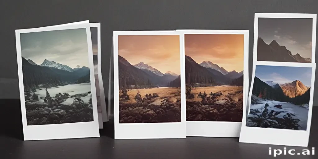 polaroid mockup