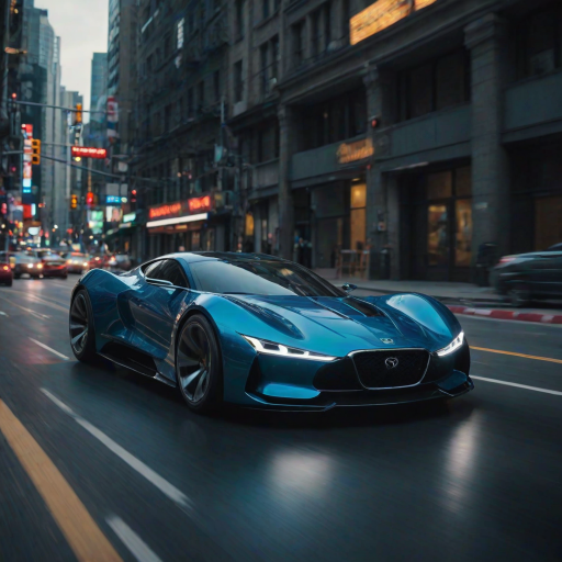 cinematic film still snake, A futuristic car, rendered in lush digital art, showcases a sleek, aerodynamic design with curved lines and sharp angles, evoking a sense of high-speed velocity. The metallic  body glimmers in the light, accentuated by neon  accents that pulse with an otherworldly energy. The wheels, a mesmerizing blend of chrome and carbon fiber, appear to rotate in mid-air, as if defying gravity. Against a backdrop of deep, electric blue, the car seems to embody the essence of innovation and progress, transporting the viewer to a world of tomorrow. ImgFixerPre0.3 <lora:more_details:1> . shallow depth of field, vignette, highly detailed, high budget, bokeh, cinemascope, moody, epic, gorgeous, film grain, grainy