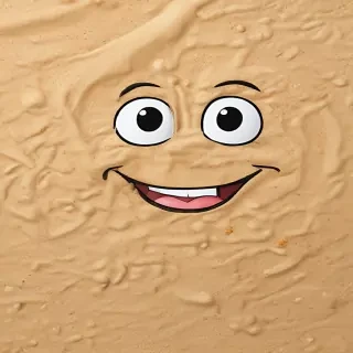 cartoon sand