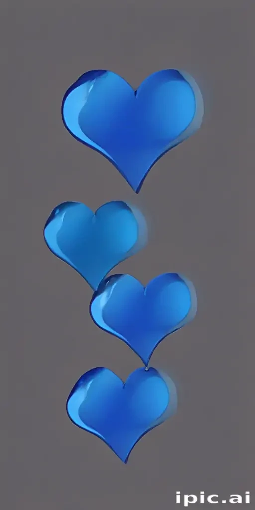 blue heart png