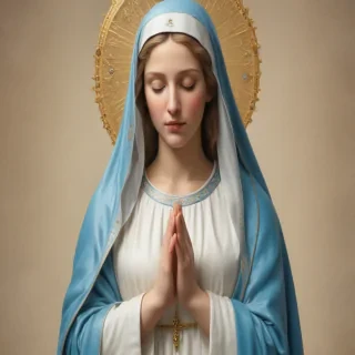 virgin mary clip art
