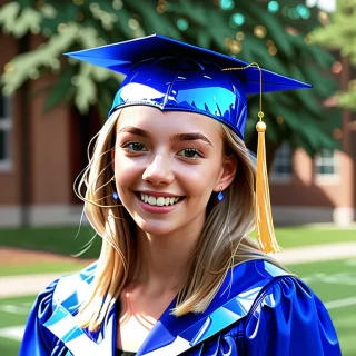 transparent graduation cap