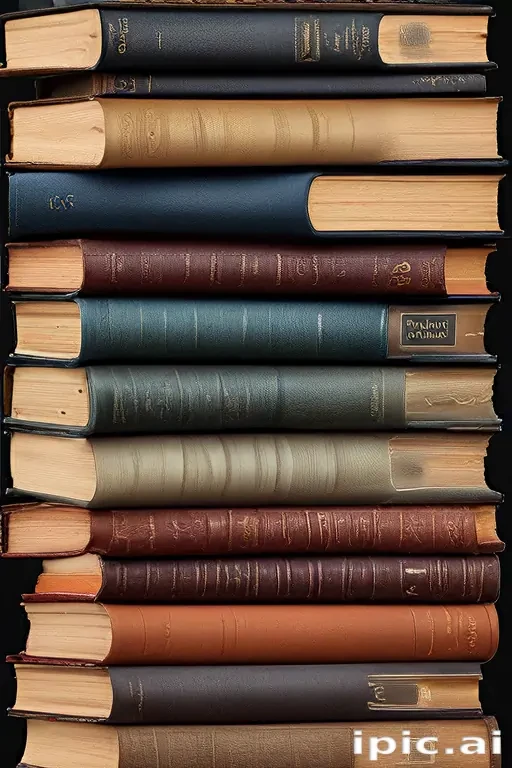 book stack png