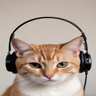 cat headphones png