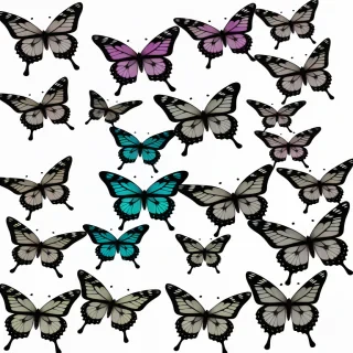 butterflies png transparent