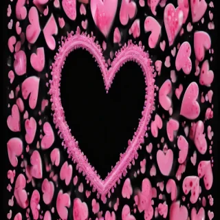 pink hearts png