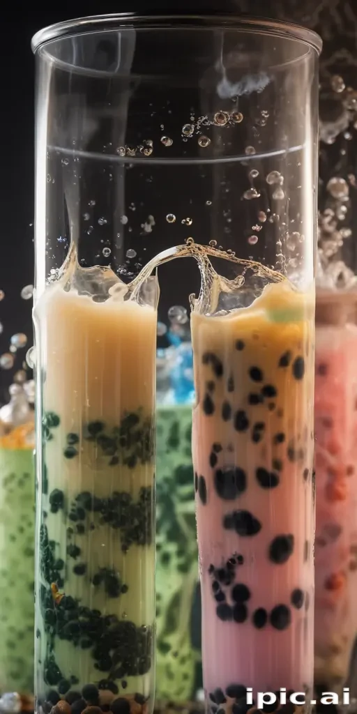 bubble tea background