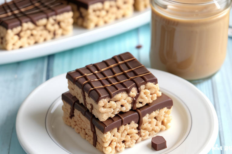 peanut butter chocolate rice krispies