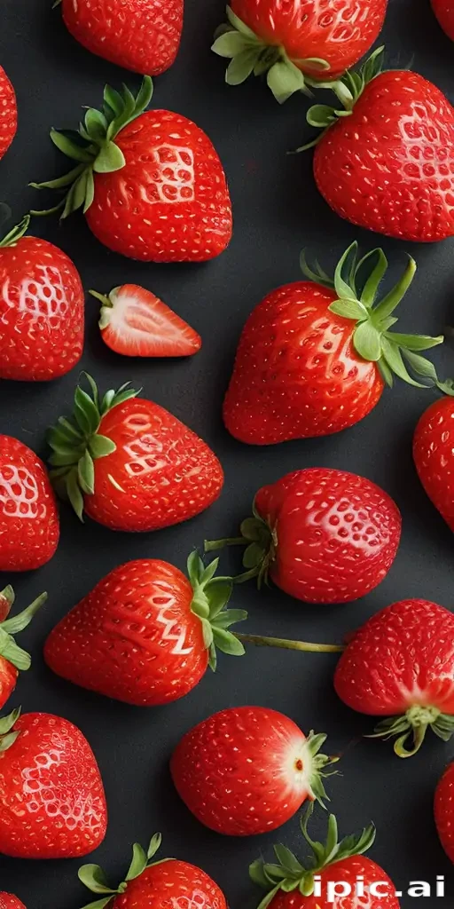 strawberry wallpaper desktop