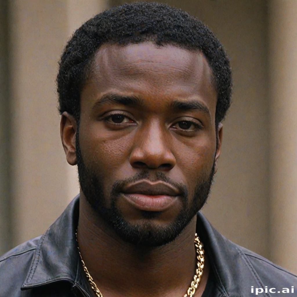 black man
