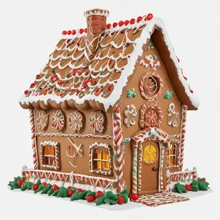 gingerbread house png