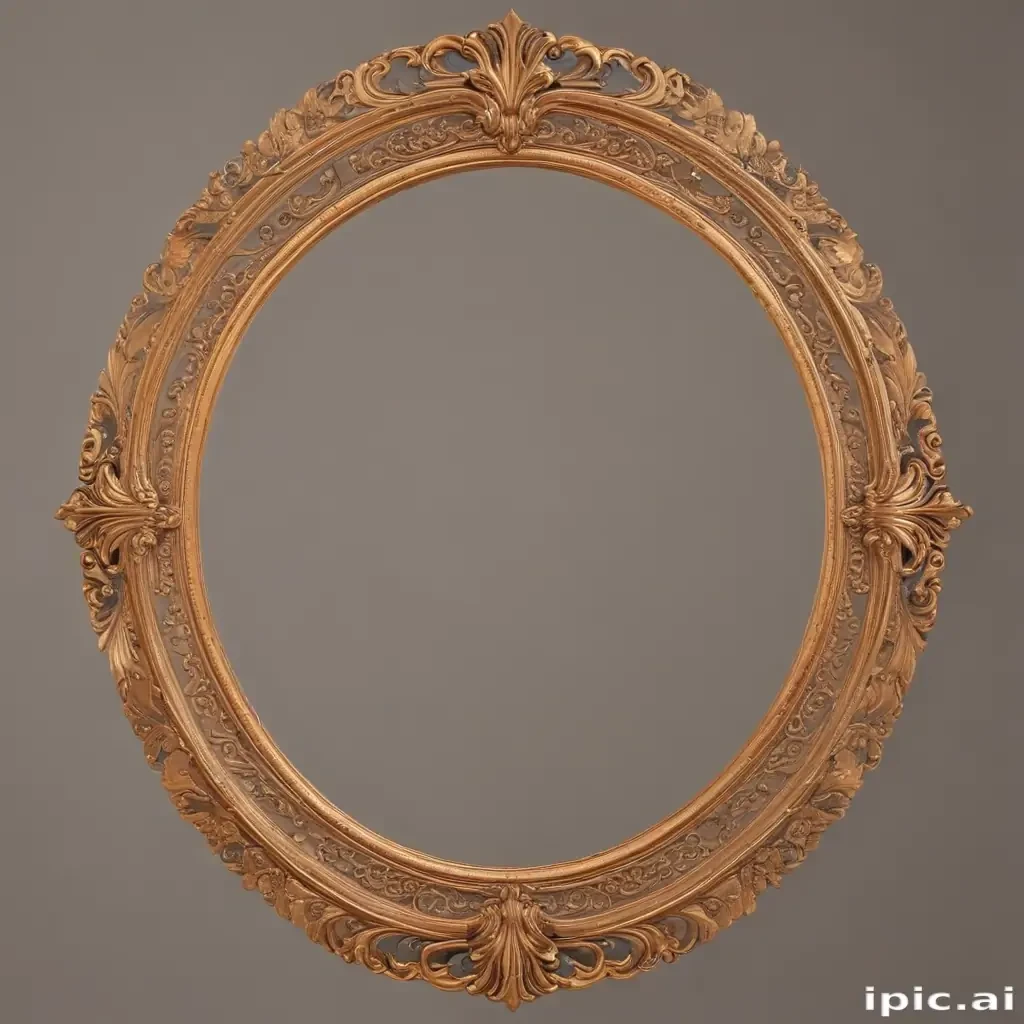 oval frame clipart