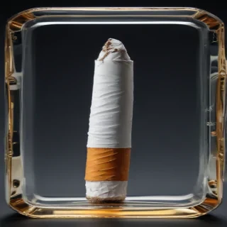 transparent cigarette