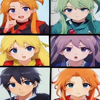 photos of anime characters