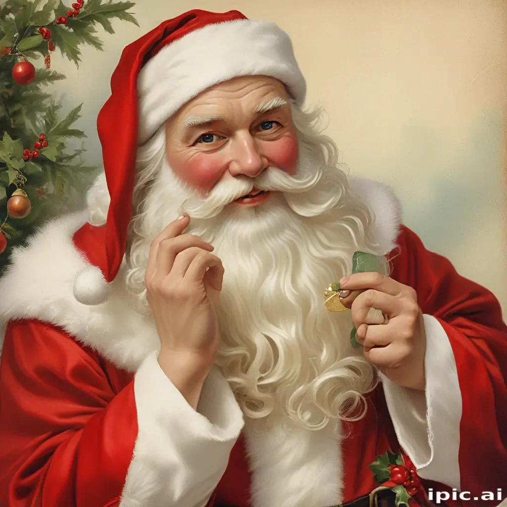 vintage santa images