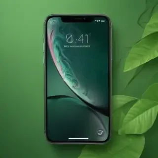 iphone green wallpaper