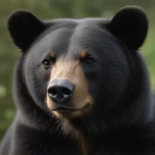 black bear png