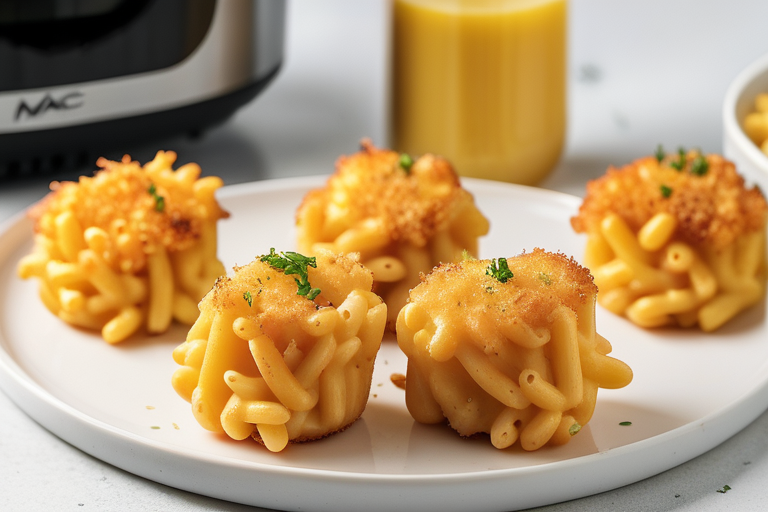 mac and cheese bites air fryer