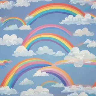cute rainbow wallpaper