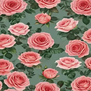 rose border
