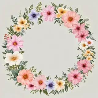 flower circle png
