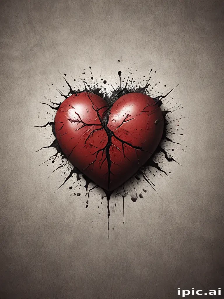 heart broken wallpaper