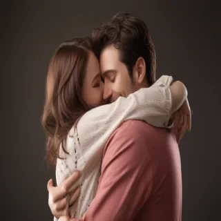hugging png