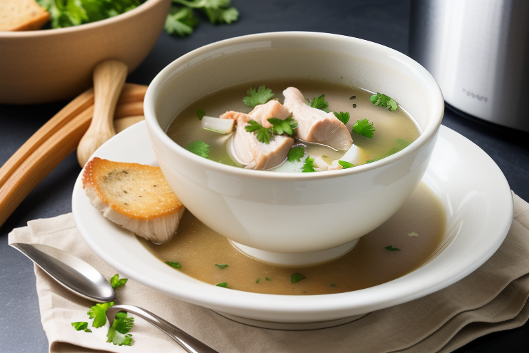 bone broth soup recipe chicken