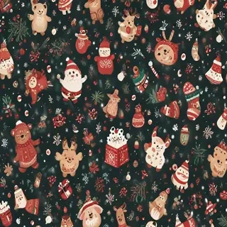 cute christmas wallpaper aesthetic