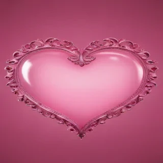 pink heart png