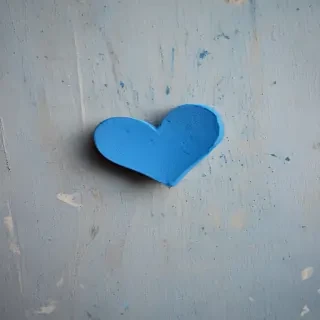 blue heart