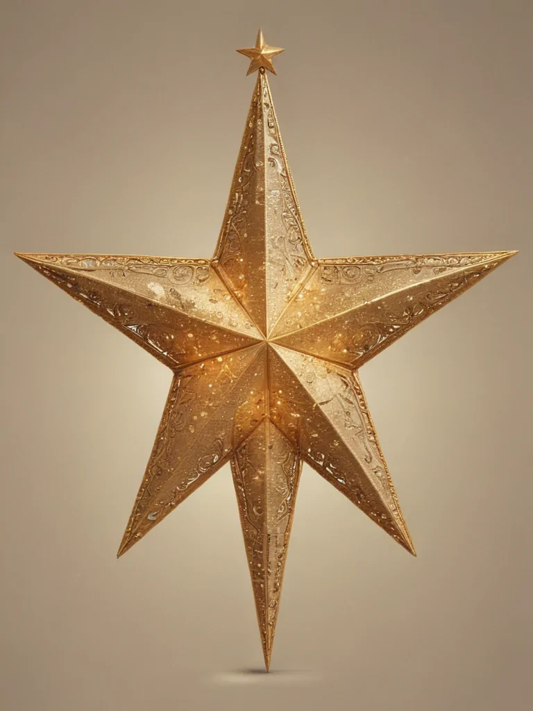christmas star clipart